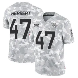 Men's Patrick Herbert Jacksonville Jaguars No.47 Limited 2024 Salute to Service Jersey - Arctic Camo