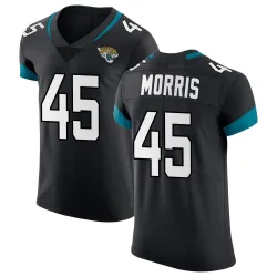 Men's Quintin Morris Jacksonville Jaguars No.45 Elite Vapor Untouchable Jersey - Black