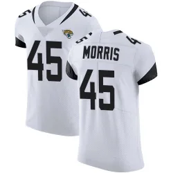 Men's Quintin Morris Jacksonville Jaguars No.45 Elite Vapor Untouchable Road Jersey - White