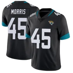 Men's Quintin Morris Jacksonville Jaguars No.45 Limited Vapor Untouchable Jersey - Black