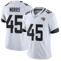 Men's Quintin Morris Jacksonville Jaguars No.45 Limited Vapor Untouchable Jersey - White