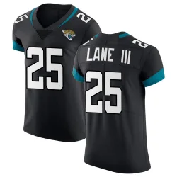 Men's Rayuan Lane III Jacksonville Jaguars No.25 Elite Vapor Untouchable Jersey - Black