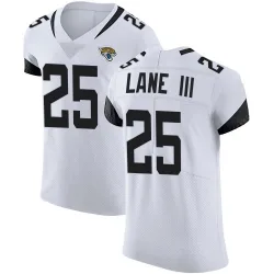 Men's Rayuan Lane III Jacksonville Jaguars No.25 Elite Vapor Untouchable Road Jersey - White