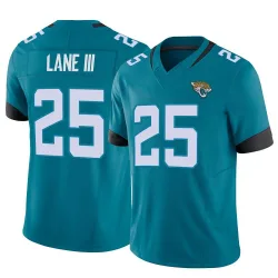 Men's Rayuan Lane III Jacksonville Jaguars No.25 Limited Vapor F.U.S.E. Jersey - Teal