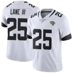 Men's Rayuan Lane III Jacksonville Jaguars No.25 Limited Vapor Untouchable Jersey - White