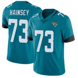 Men's Robert Hainsey Jacksonville Jaguars No.73 Limited Vapor Untouchable Jersey - Teal