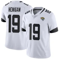 Men's Seth Henigan Jacksonville Jaguars No.19 Limited Vapor Untouchable Jersey - White