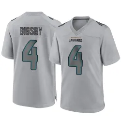 Men's Tank Bigsby Jacksonville Jaguars No.4 Game Atmosphere Fashion Jersey - Gray