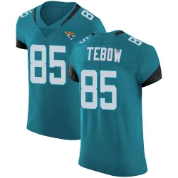 Men's Tim Tebow Jacksonville Jaguars No.85 Elite Vapor Untouchable Alternate Jersey - Teal