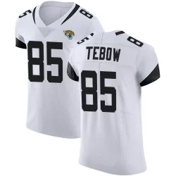 Men's Tim Tebow Jacksonville Jaguars No.85 Elite Vapor Untouchable Road Jersey - White