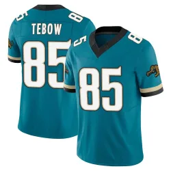 Men's Tim Tebow Jacksonville Jaguars No.85 Limited Prowler Throwback Vapor F.U.S.E. Jersey - Teal