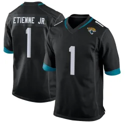Men's Travis Etienne Jr. Jacksonville Jaguars No.1 Game Jersey - Black