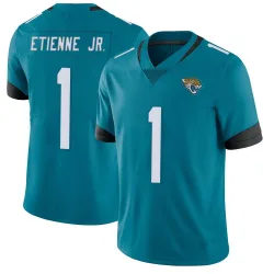 Men's Travis Etienne Jr. Jacksonville Jaguars No.1 Limited Vapor Untouchable Jersey - Teal
