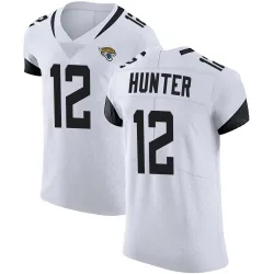 Men's Travis Hunter Jacksonville Jaguars No.12 Elite Vapor Untouchable Road Jersey - White