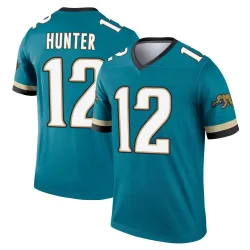 Men's Travis Hunter Jacksonville Jaguars No.12 Legend Prowler Throwback Jersey - Teal