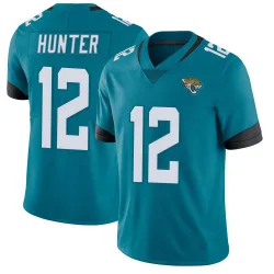 Men's Travis Hunter Jacksonville Jaguars No.12 Limited Vapor Untouchable Jersey - Teal