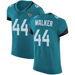 Men's Travon Walker Jacksonville Jaguars No.44 Elite Vapor Untouchable Alternate Jersey - Teal