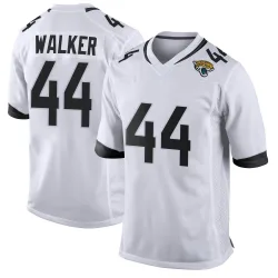 Men's Travon Walker Jacksonville Jaguars No.44 Game Jersey - White