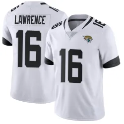 Men's Trevor Lawrence Jacksonville Jaguars No.16 Limited Vapor Untouchable Jersey - White