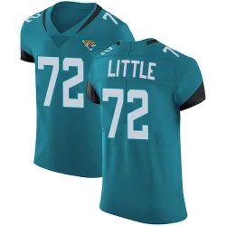 Men's Walker Little Jacksonville Jaguars No.72 Elite Vapor Untouchable Alternate Jersey - Teal