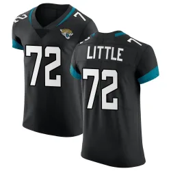 Men's Walker Little Jacksonville Jaguars No.72 Elite Vapor Untouchable Jersey - Black