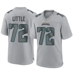 Men's Walker Little Jacksonville Jaguars No.72 Game Atmosphere Fashion Jersey - Gray