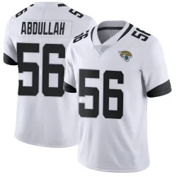 Men's Yasir Abdullah Jacksonville Jaguars No.56 Limited Vapor Untouchable Jersey - White