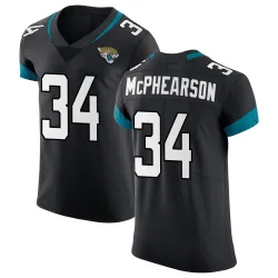 Men's Zech McPhearson Jacksonville Jaguars No.34 Elite Vapor Untouchable Jersey - Black