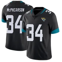 Men's Zech McPhearson Jacksonville Jaguars No.34 Limited Vapor Untouchable Jersey - Black