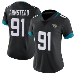 Women's Arik Armstead Jacksonville Jaguars No.91 Limited Vapor Untouchable Jersey - Black