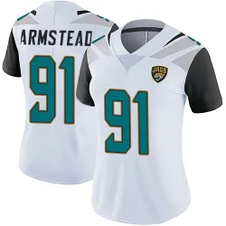 Women's Arik Armstead Jacksonville Jaguars No.91 Limited Vapor Untouchable Jersey - White