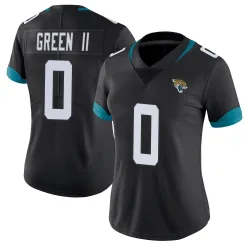 Women's BJ Green II Jacksonville Jaguars No.0 Limited Vapor Untouchable Jersey - Black