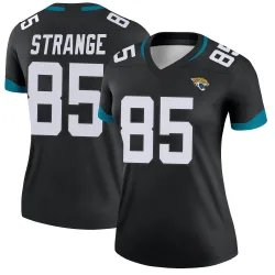 Women's Brenton Strange Jacksonville Jaguars No.85 Legend Jersey - Black