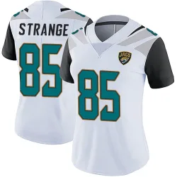 Women's Brenton Strange Jacksonville Jaguars No.85 Limited Vapor Untouchable Jersey - White