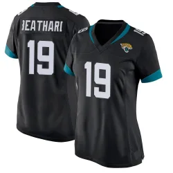 Women's C.J. Beathard Jacksonville Jaguars No.19 Game Jersey - Black