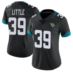 Women's Cam Little Jacksonville Jaguars No.39 Limited Vapor Untouchable Jersey - Black