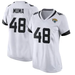 Women's Chad Muma Jacksonville Jaguars No.48 Game Jersey - White