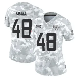 Women's Chad Muma Jacksonville Jaguars No.48 Limited 2024 Salute to Service Jersey - Arctic Camo