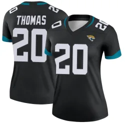 Women's Daniel Thomas Jacksonville Jaguars No.20 Legend Jersey - Black