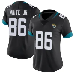 Women's David White Jr. Jacksonville Jaguars No.86 Limited Vapor Untouchable Jersey - Black