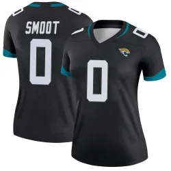 Women's Dawuane Smoot Jacksonville Jaguars No.0 Legend Jersey - Black