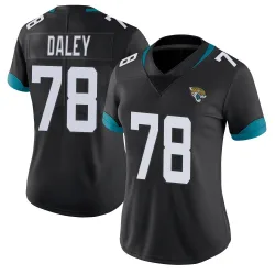 Women's Dennis Daley Jacksonville Jaguars No.78 Limited Vapor Untouchable Jersey - Black