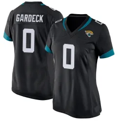 Women's Dennis Gardeck Jacksonville Jaguars No.0 Game Jersey - Black