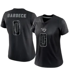 Women's Dennis Gardeck Jacksonville Jaguars No.0 Limited Reflective Jersey - Black