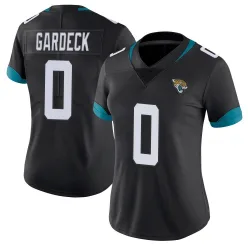 Women's Dennis Gardeck Jacksonville Jaguars No.0 Limited Vapor Untouchable Jersey - Black