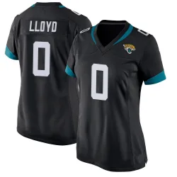 Women's Devin Lloyd Jacksonville Jaguars No.0 Game Jersey - Black
