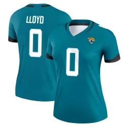Women's Devin Lloyd Jacksonville Jaguars No.0 Legend Jersey - Teal