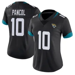 Women's Eli Pancol Jacksonville Jaguars No.10 Limited Vapor Untouchable Jersey - Black