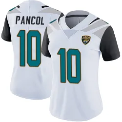 Women's Eli Pancol Jacksonville Jaguars No.10 Limited Vapor Untouchable Jersey - White