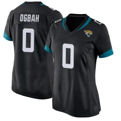 Women's Emmanuel Ogbah Jacksonville Jaguars No.0 Game Jersey - Black